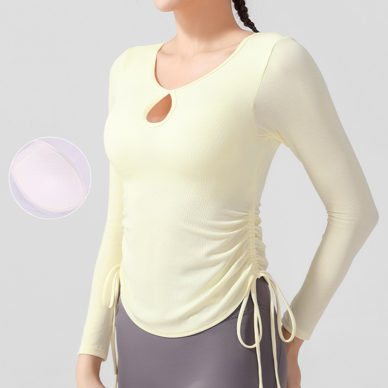 Hot T Shirt Yoga Sports Suit Clothes for Women Long Sleeve T Shirt Women Clothing Fashion Fitness