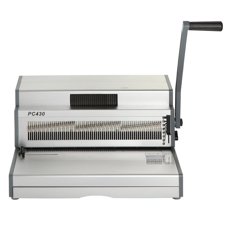 17 Inch Manual Punching and Electrical Coil Binding Machine PC430
