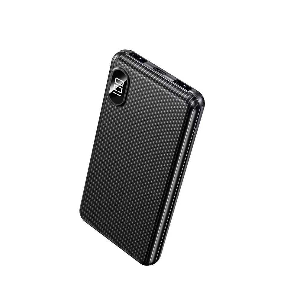 High Quality 10000mah Portable Power Banks New Power Bank Battery Pack Charger Display Fast Charging Fcc Certified-ready Ship