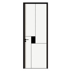 Wholesale Price Indoor Wood-Plastic Doors Indoor WPC Wood-Plastic Doors Waterproof WPC Bathroom Doors for Home