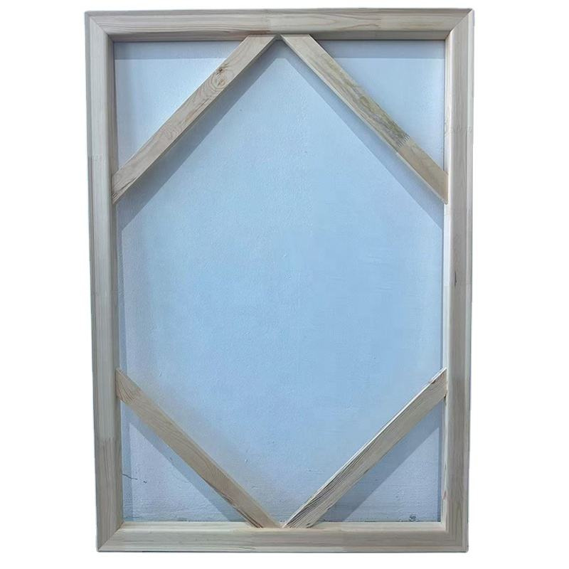Top Quality China Pine Wood Stretcher Bars Canvas Frame Moulding Solid Wood Stretcher Bars Inner Frame for Painting