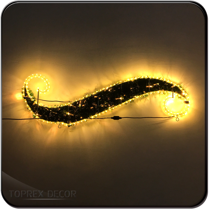 Metal Frame LED Lamp Best Christmas Outdoor Christmas Lighting Motif Lights