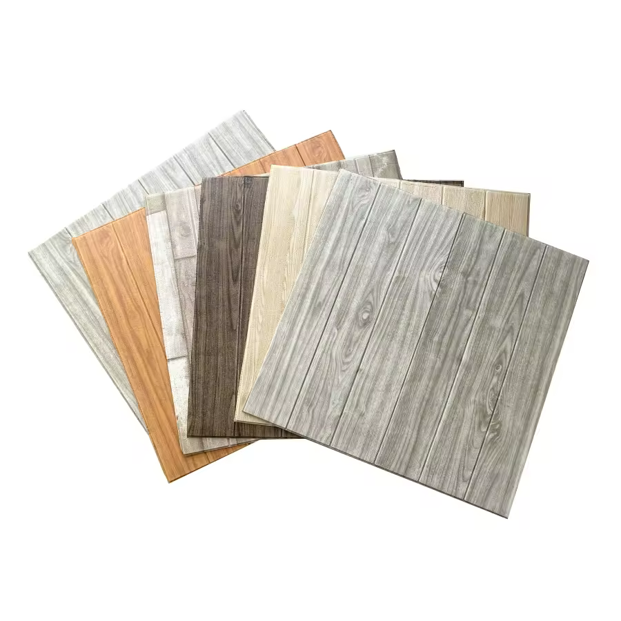 Hot Sale Pe Foam 3d Wallpapers Home Decor Wall Stickers Adhesive Modern 3d Wallpaper Wood Wall Panel Peel For Decoration