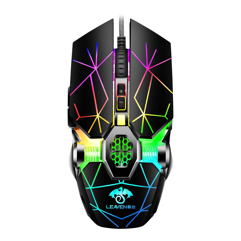 Wholesale Cheap Smart Computer Mouse Usb Wired Optical Rgb Mechanical Gamer Gaming Mouse For Office Home E-sport