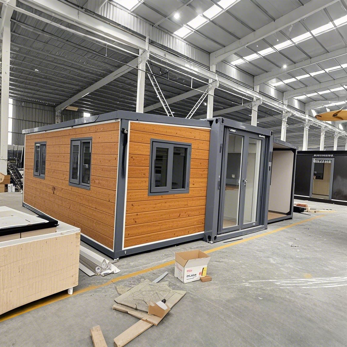 Golden Supplier Wholesale Portable Expandable Prefab Container House Folding Prefabricated Casa Modular Homes in Puerto Rico