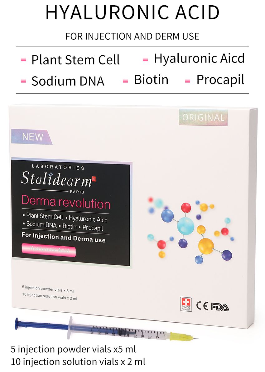Hyaluronic Acid Mesotherapy Injection Anti Wrinkle Skin Lifting Mesotherapy Solution Meso Serum Set Original High-Quality Stalidearm