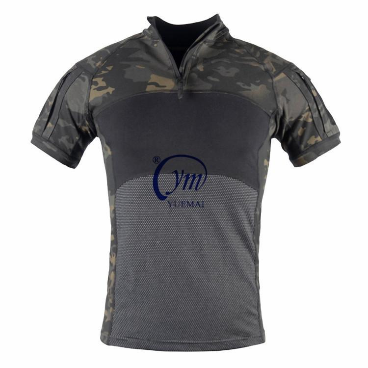 2023 Hot Sale Outdoor Training Men's Breathable Cotton Camo Combat G4 Frog T-Shirt