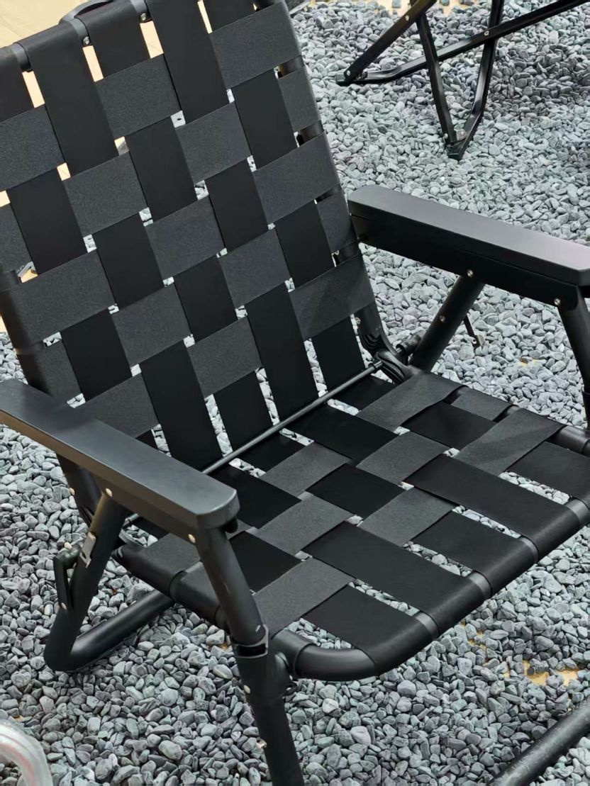 Lightweight Hot-Sale Oxford-Fabric Aluminum-Frame Camping Chairs for Camping Trips