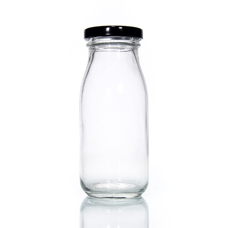 Milk Glass Bottles Glass Water Drinking Bottles Juice Milk Wine Bottles 300ml 500ml Factory Supplier Wholesale