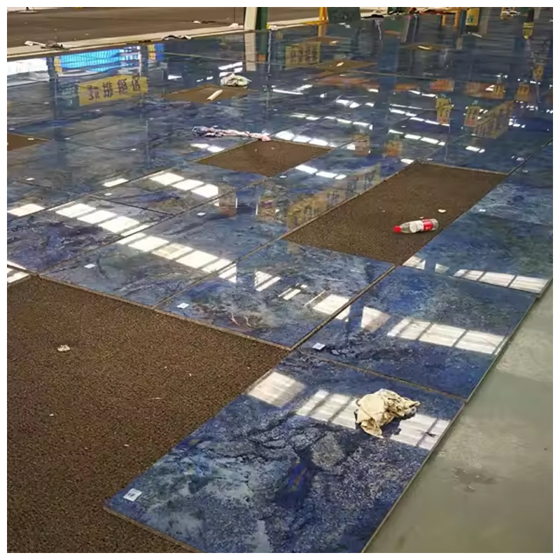 Luxury Polished Azul Bahia Blue Granite Floor and Wall Tiles