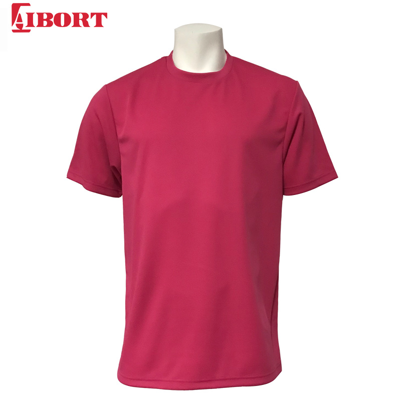Aibort Ready to Ship Any Color 100% Polyester Blank Tshirt