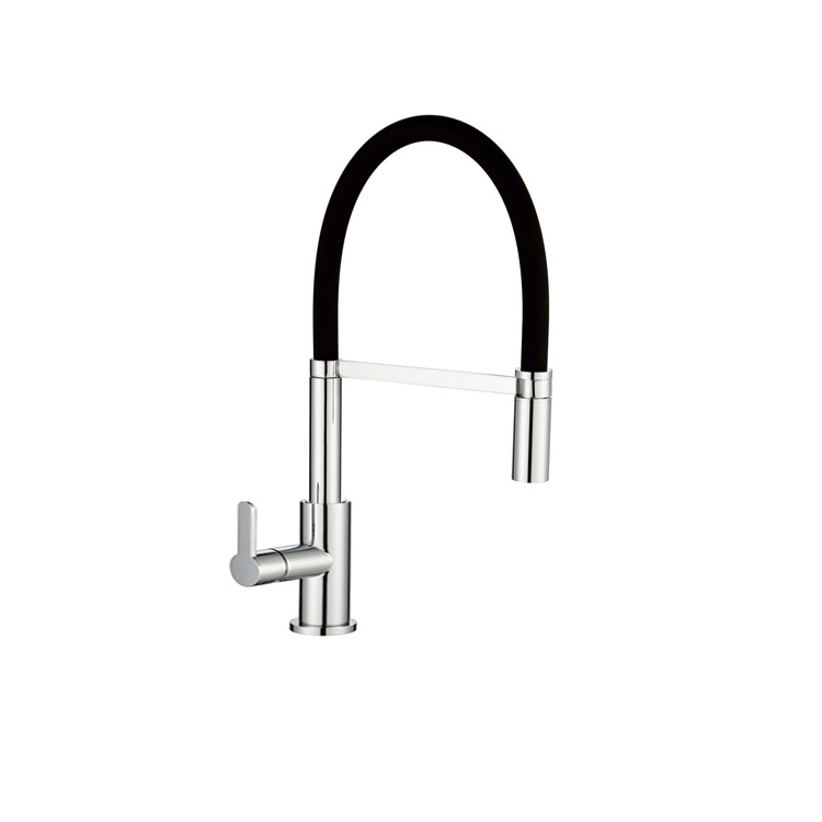 High Arc Polished Chrome Basin Faucet Function Kitchen Mixer