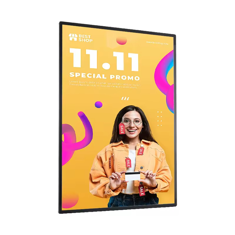 Factory Sell Wall Mounted Lightbox Aluminum Frame LED Movie Poster Light Box