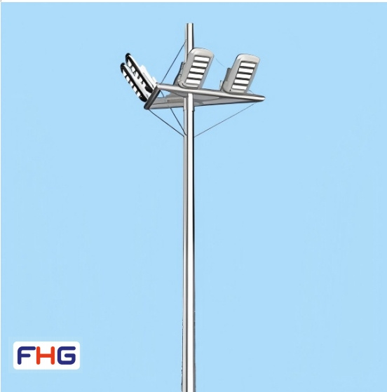 Sleek Outdoor High Mast Lighting Fixture