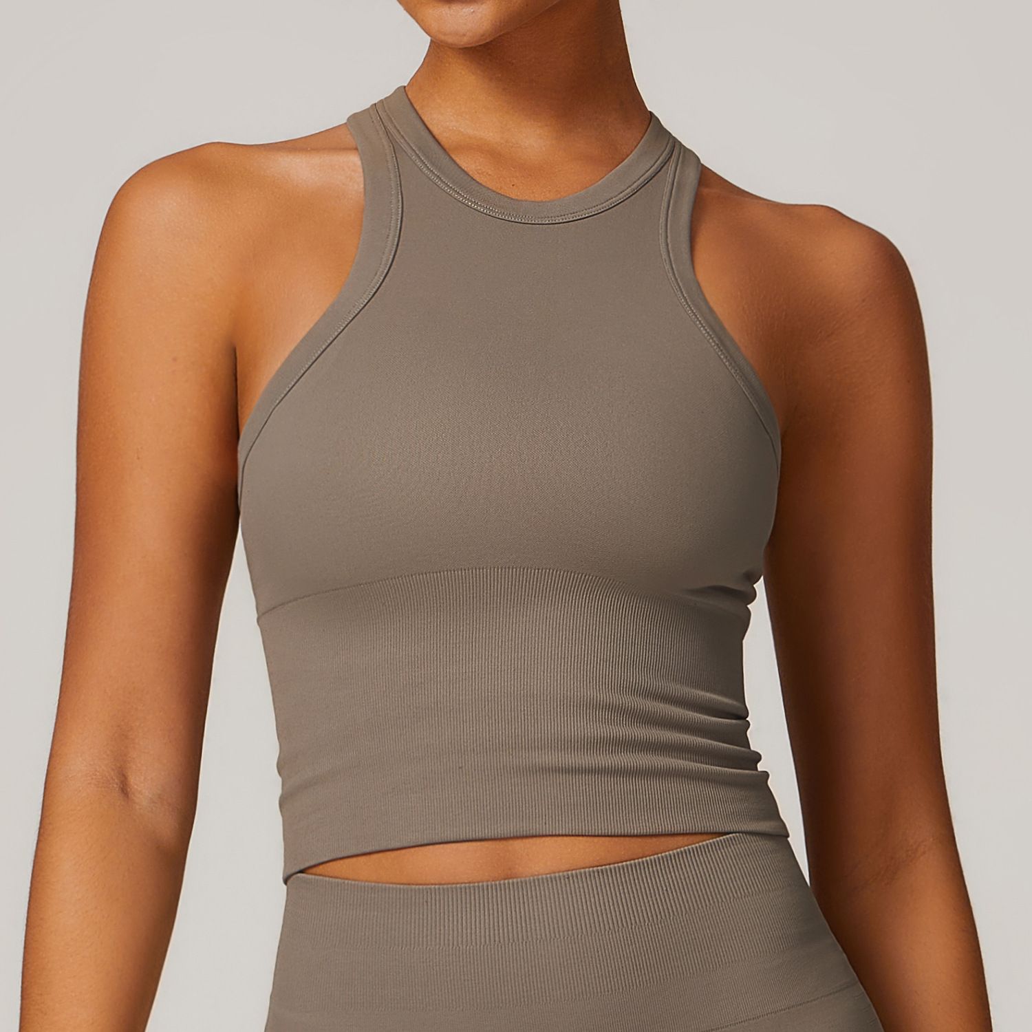 Premium Seamless Yoga Tank Tops for Women - Breathable Fitness Wear