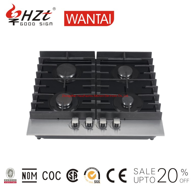 Home Use Gas Hob 4 Burners Built in Gas Hob Hot Sell 4 Burners Gas Hob with Safety Device