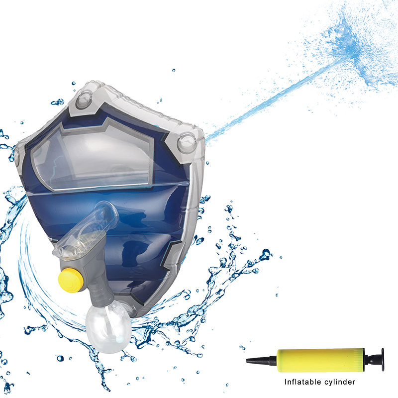 450ml Shield Inflatable Electric Water Gun Toys for Kids Summer Outdoor Games Pool Garden Backyard Defense Play