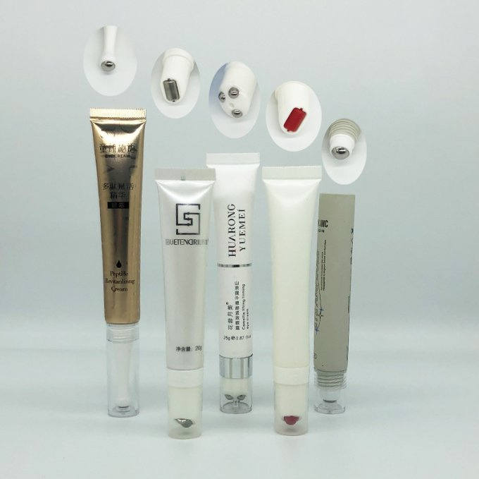 Luxurious Plastic Massage Roller Tube with Ball Applicator