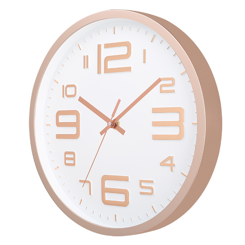 12 Inch 30cm Silent Wall Clock Creative Fashion Home Living Room Wall Clock