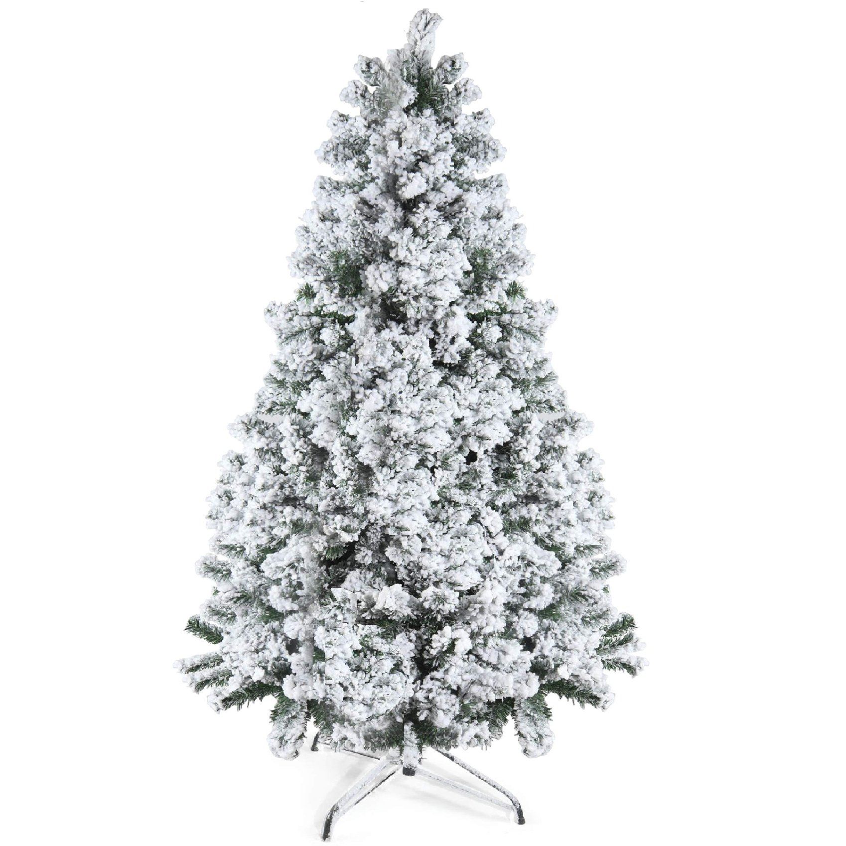 Premium 6FT Christmas Tree with 1200 Tips for Fullness