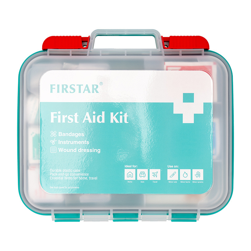 Compact Home First Aid Kit All-in-One Household Emergency Kit Box