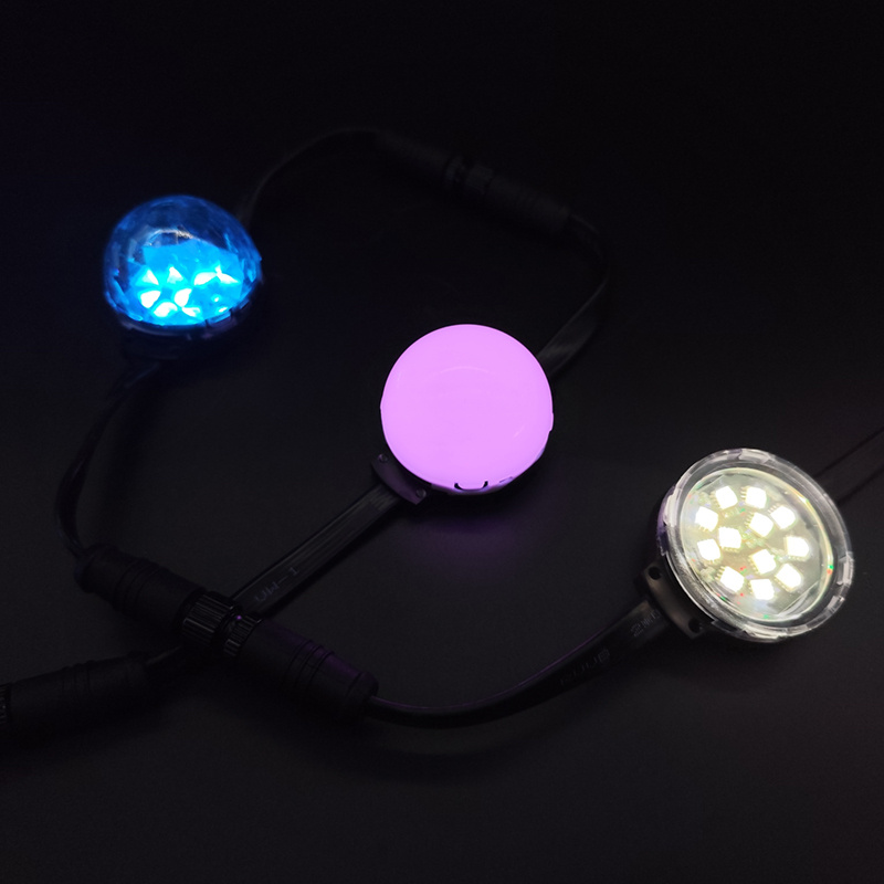 30mm DMX512 RGB LED Pixel Light String 5050 Stage Pixel Point Lights High-Quality Stage Lighting