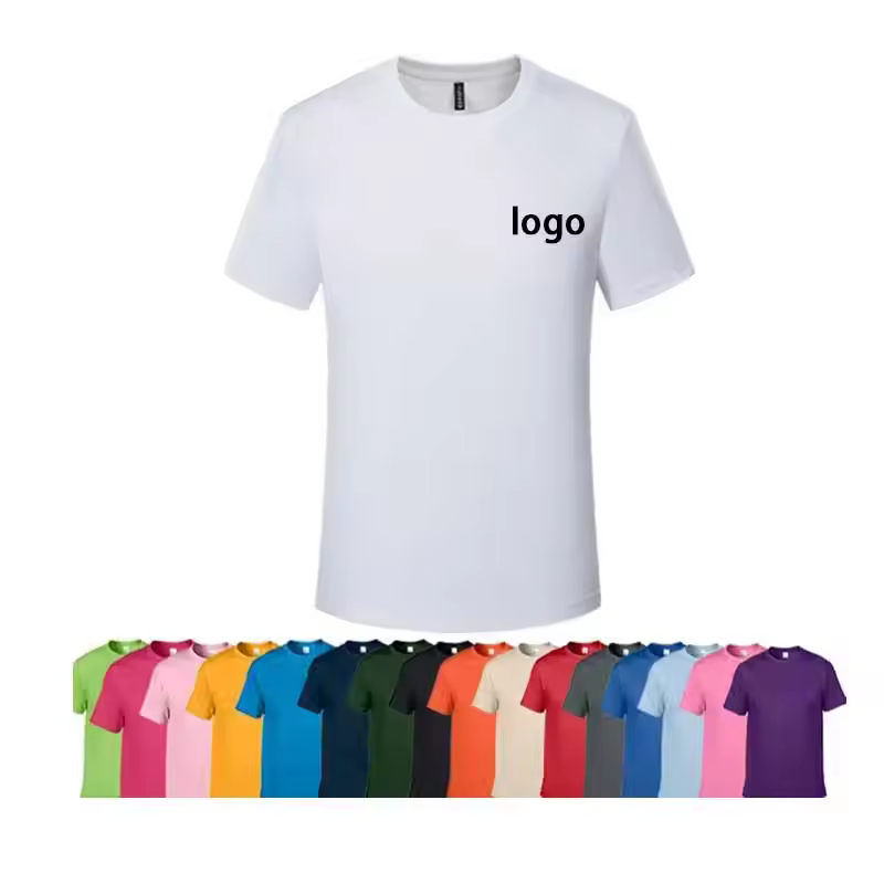 Factory Wholesale Cheap Unisex Thick Cotton Blank Shirts Oversized Custom Logo Printing Plain White T Shirts For Men Womens