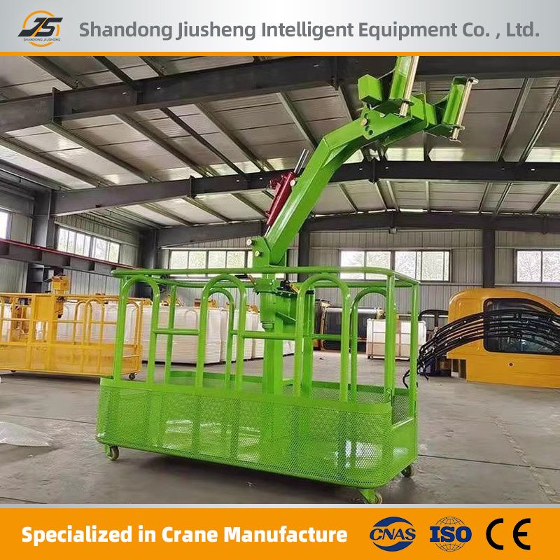 Truck-Mounted Crane Basket 360-Degree Rotation Can Carry 2 People Work Basket