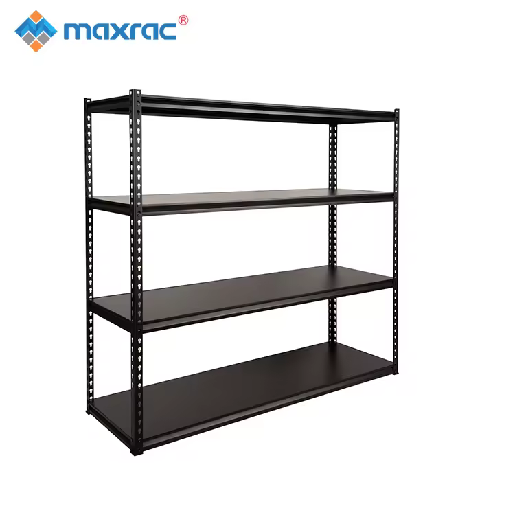 High Quality Corrosion Protected Angle Steel Shelving For Warehouses 100kgs Per Level
