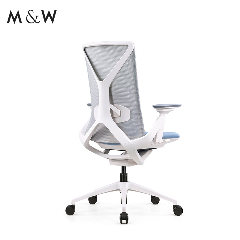 M&W Modern Ergonomic Design Mesh Back Comfortable Staff Office Chair for Sale