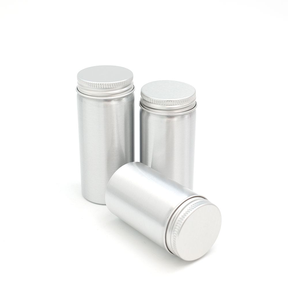 Premium Classic Aluminum Jar for Cosmetics and Food Storage