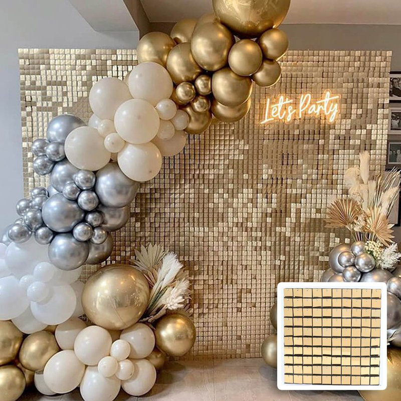 Shimmer Wall Birthday Decoration Premium Party Backdrop for Kids/Adult Events (2026 Birthday Trends)