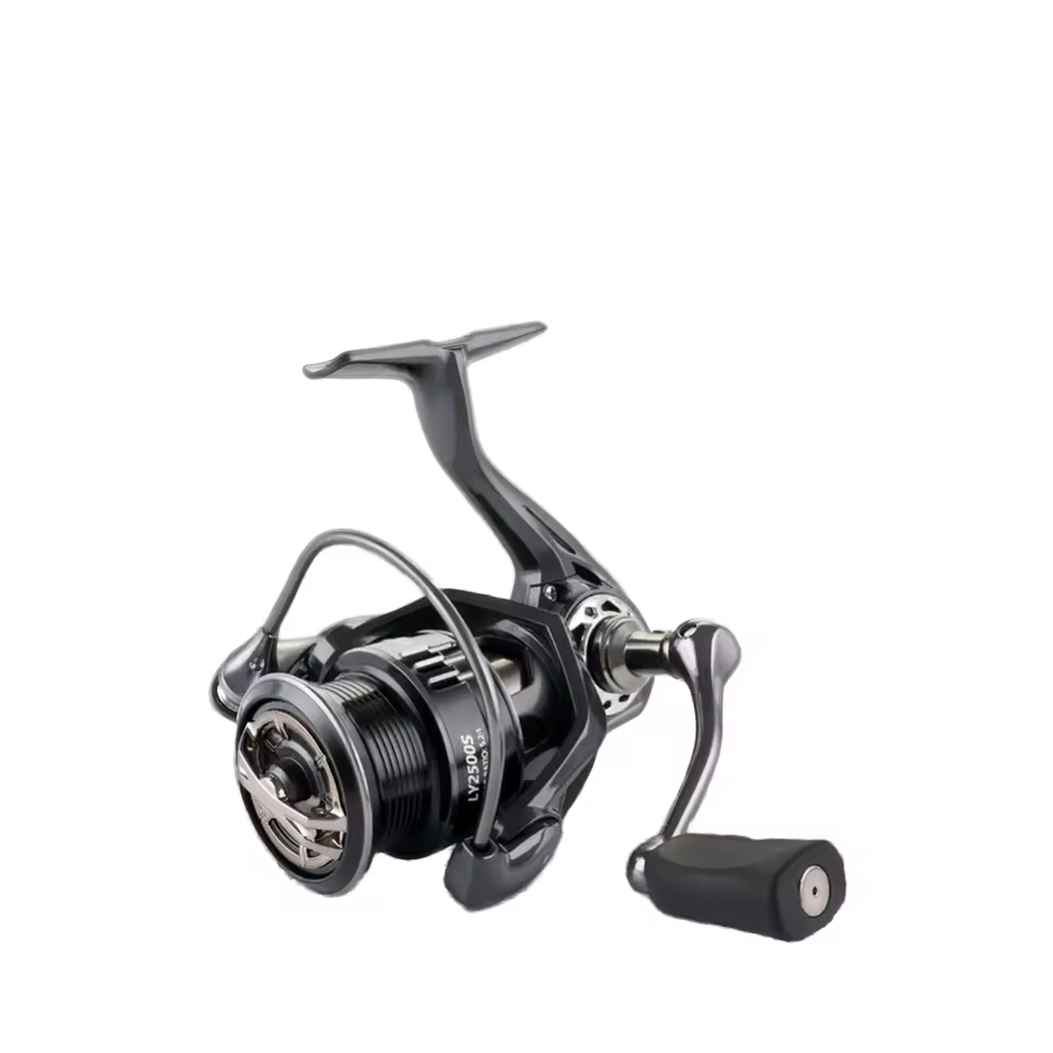 Wholesale 5.2:1 Shallow Line Cup Double Rocker Arm Metal Spinning Fishing Reel 2500-4000 Long Casting Lure Reel For Stream River