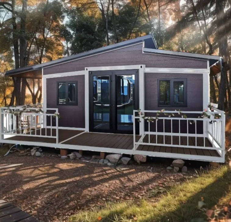 40FT/20FT Modular Tiny Granny Flats Telescopic Homes Retractable Container Houses