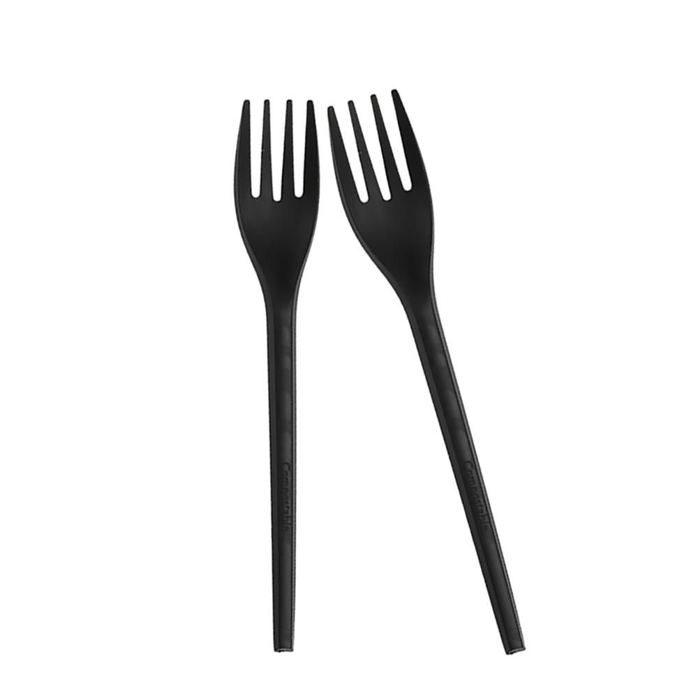 China Factory Disposable Cpla Biodegradable Cutlery Knife and Fork Set