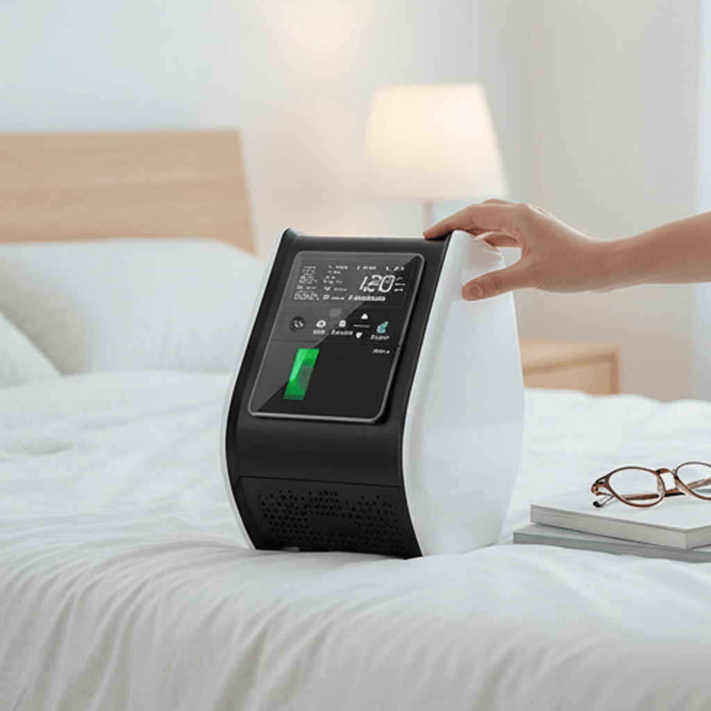 Lightweight Portable Oxygen Concentrator for Travel and Home Use