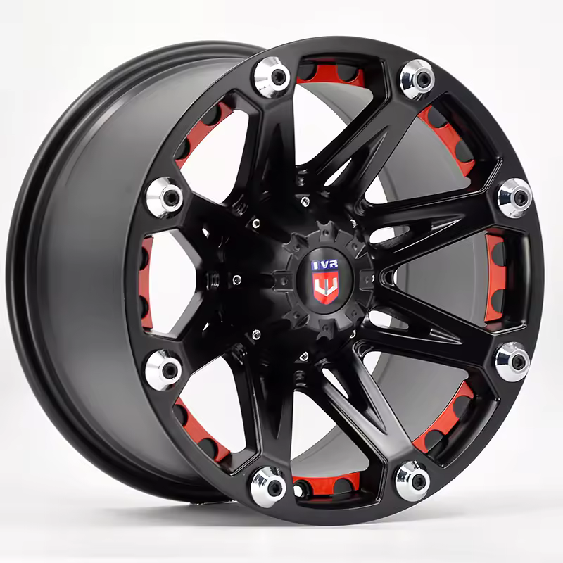 Factory Direct Iwheel Iv-702 15 inch Alloy Wheels With 20mm Et 5 Hole & 6 Hole Concave Design Made In China