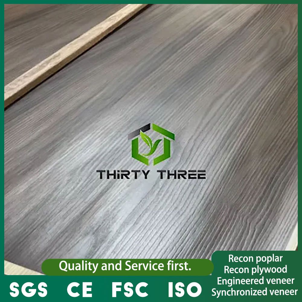 Wholesale Synchronized Recon Poplar Wooden Veneer for Decor Home and Furniture
