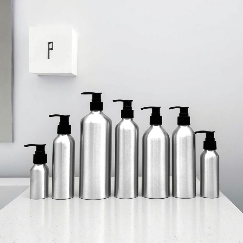 Factory Supply Cosmetic Packaging Spray Bottle 30ml 50ml 100ml 120ml Aluminium Cream Bottle