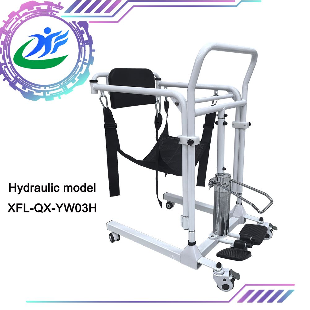 Ready-to-Ship Adjustable Hoists Electric Patient Lift Wheel Chair for Home Use