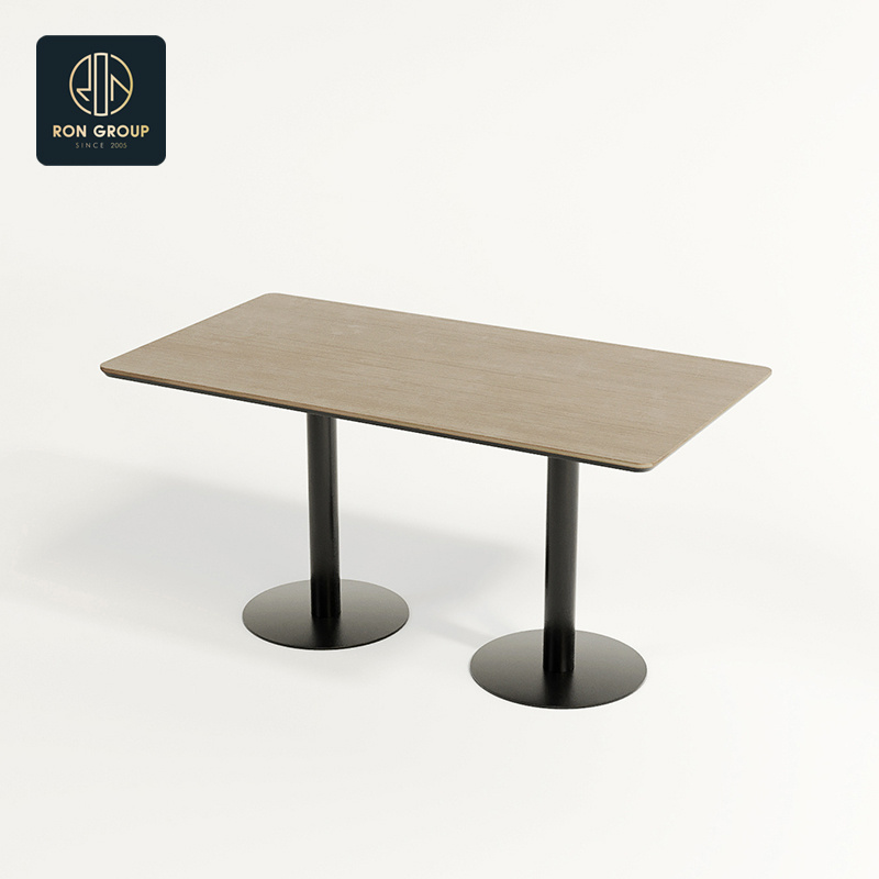 Durable Stylish Restaurant Table Top with Customizable Finishes