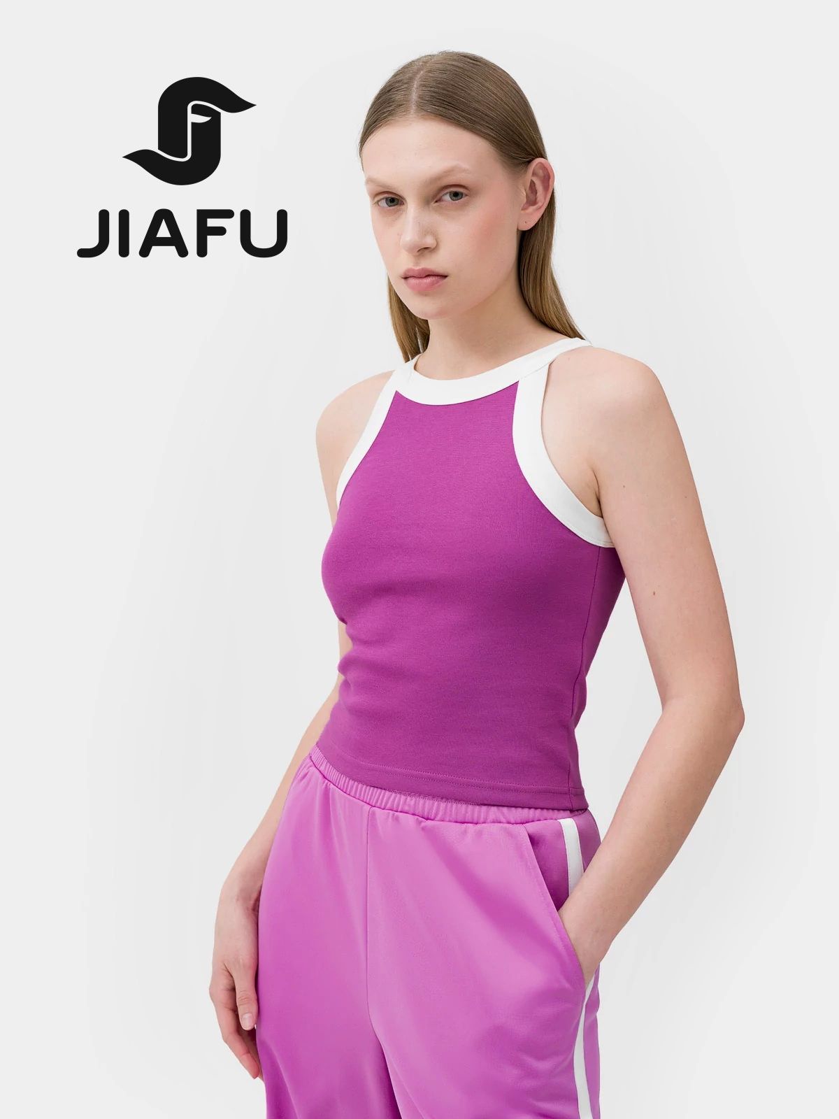 New Arrival Woman Summer Slim Vest Gym Wear and Everyday Life Crop-Top