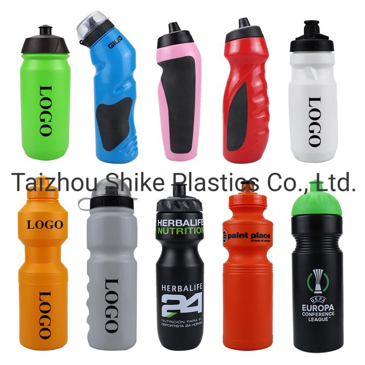 HDPE Water Bottlebike Water Bottle Bicycle Kettle Self Sealing Leakage Proof Jet Valve Broken Resistant for Travel for Outdoor