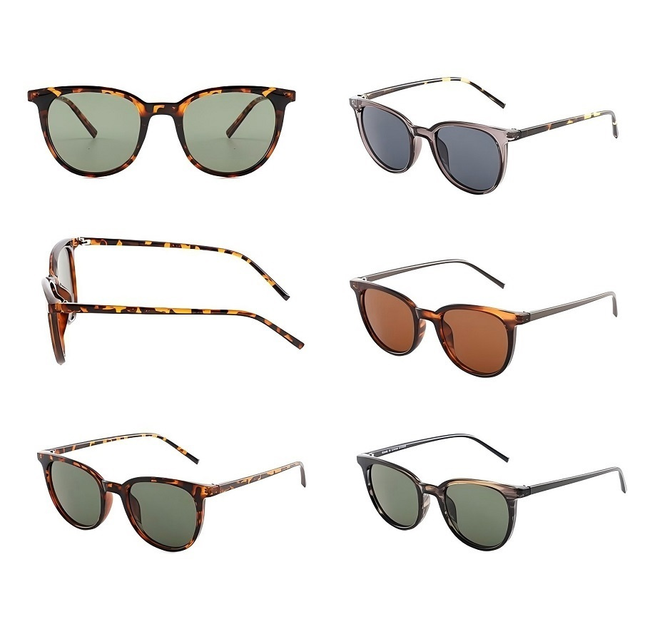 High Quality Decoration Acetate Eyewear Fashion Round Men Women Christmas Costume Spectacles