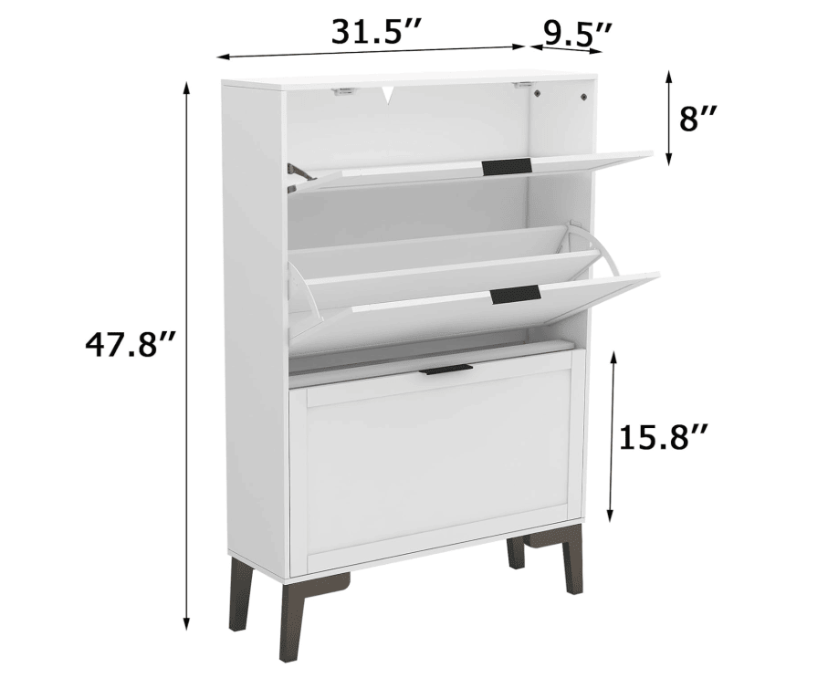 Fashion-Forward Organizer: Chic Modern Shoe Rack for Stylish Spaces