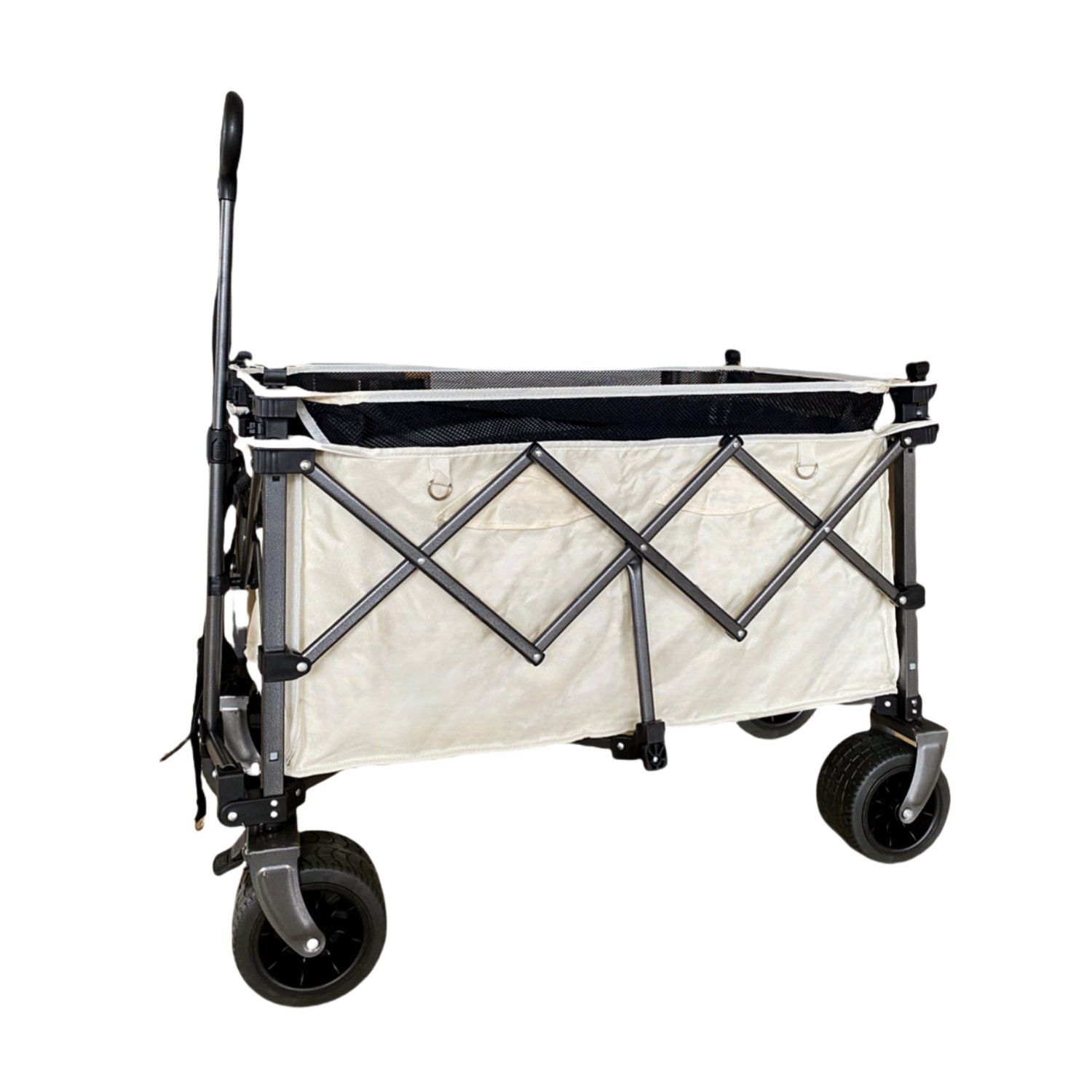 Outdoor Camping Folding Wagon Heightening and Table Top