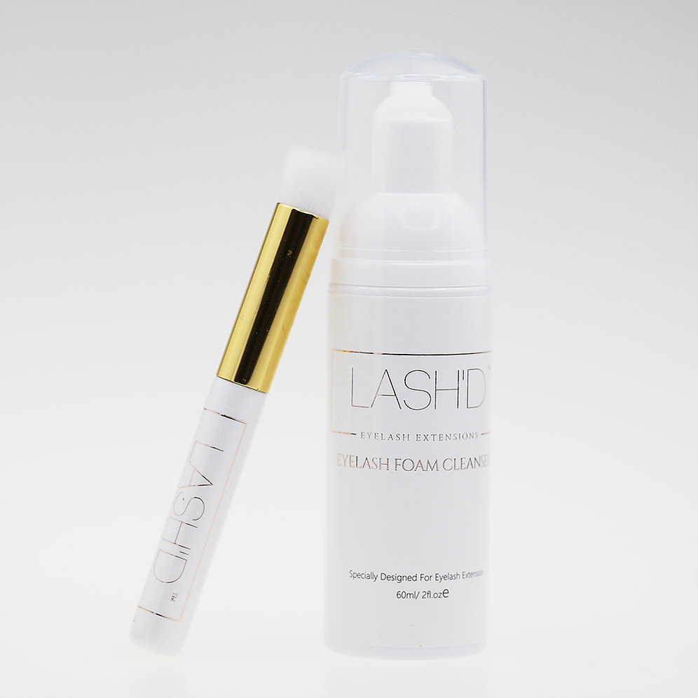 Organic Lash Shampoo Foam Cleanser Private Label