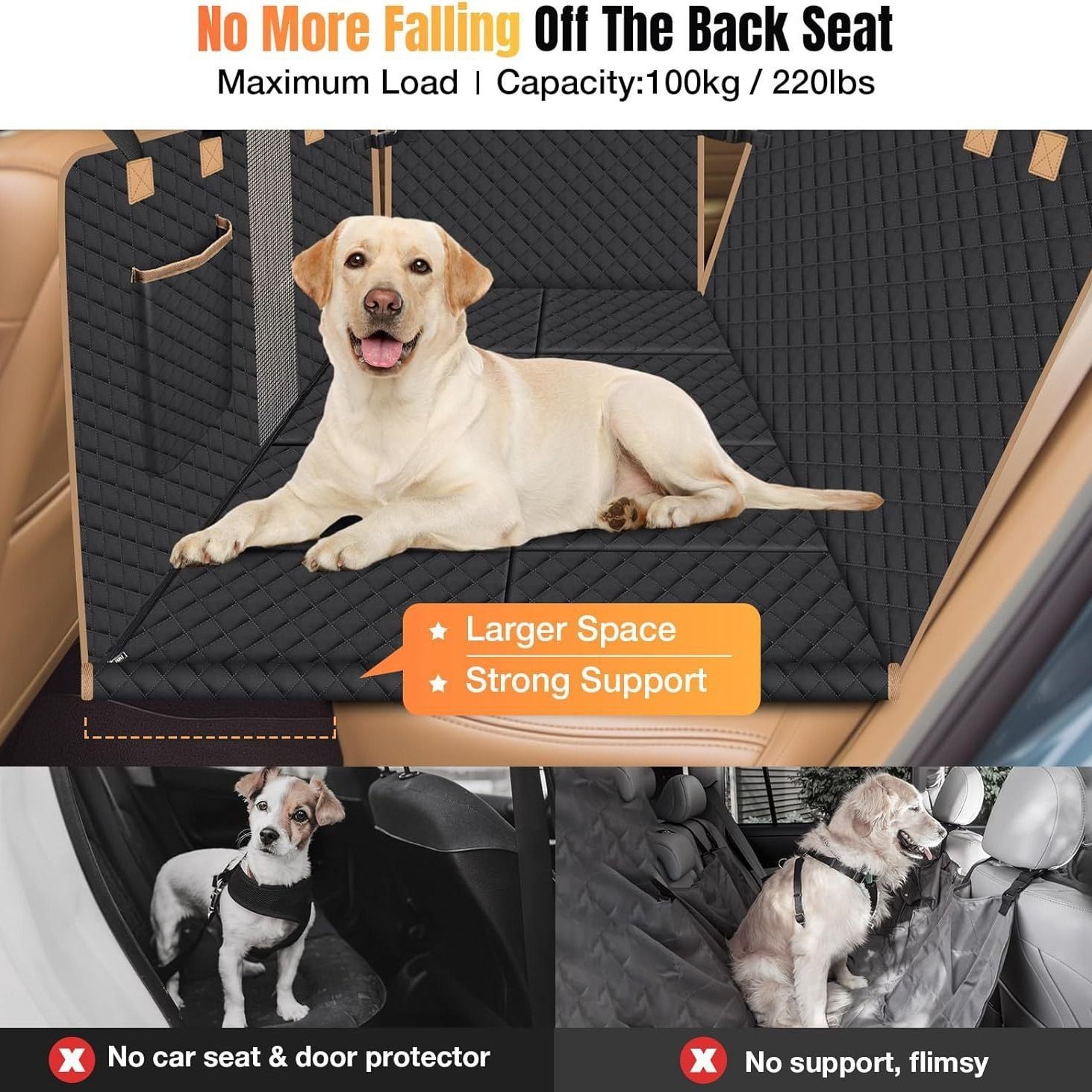 Sling Small Dog Rear Back Crate Seat