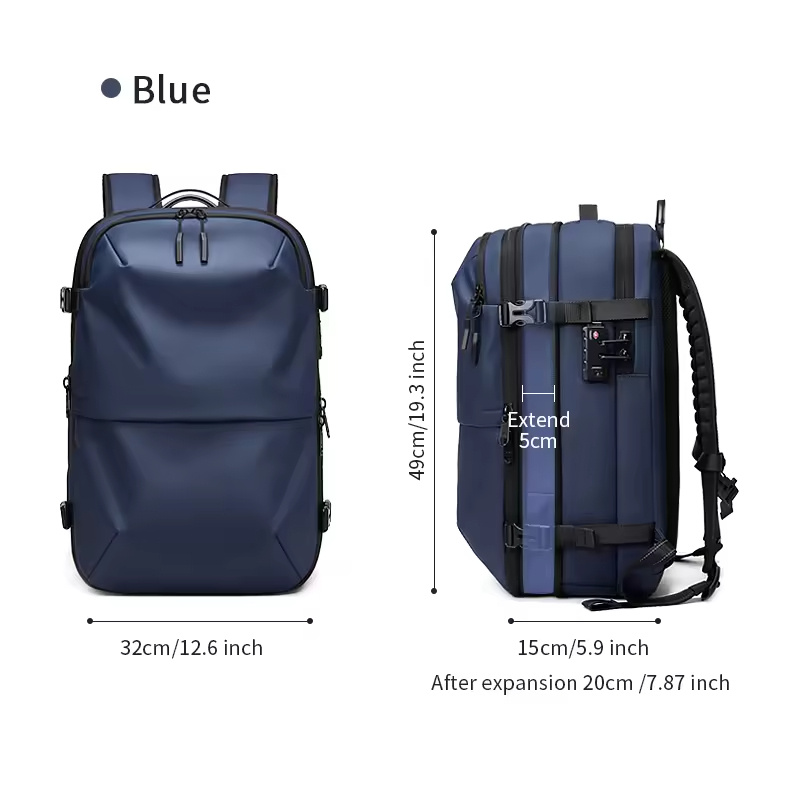 New Compression Laptop Backpack Vacuum Travel Storage Bag with Hand Scale for Suitcase Luggage