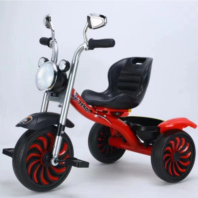 Children's Tricycles, Bicycles for Children Aged 2-6, Bicycles for Boys and Girls, Baby Strollers, Bicycles with Music and Lighting